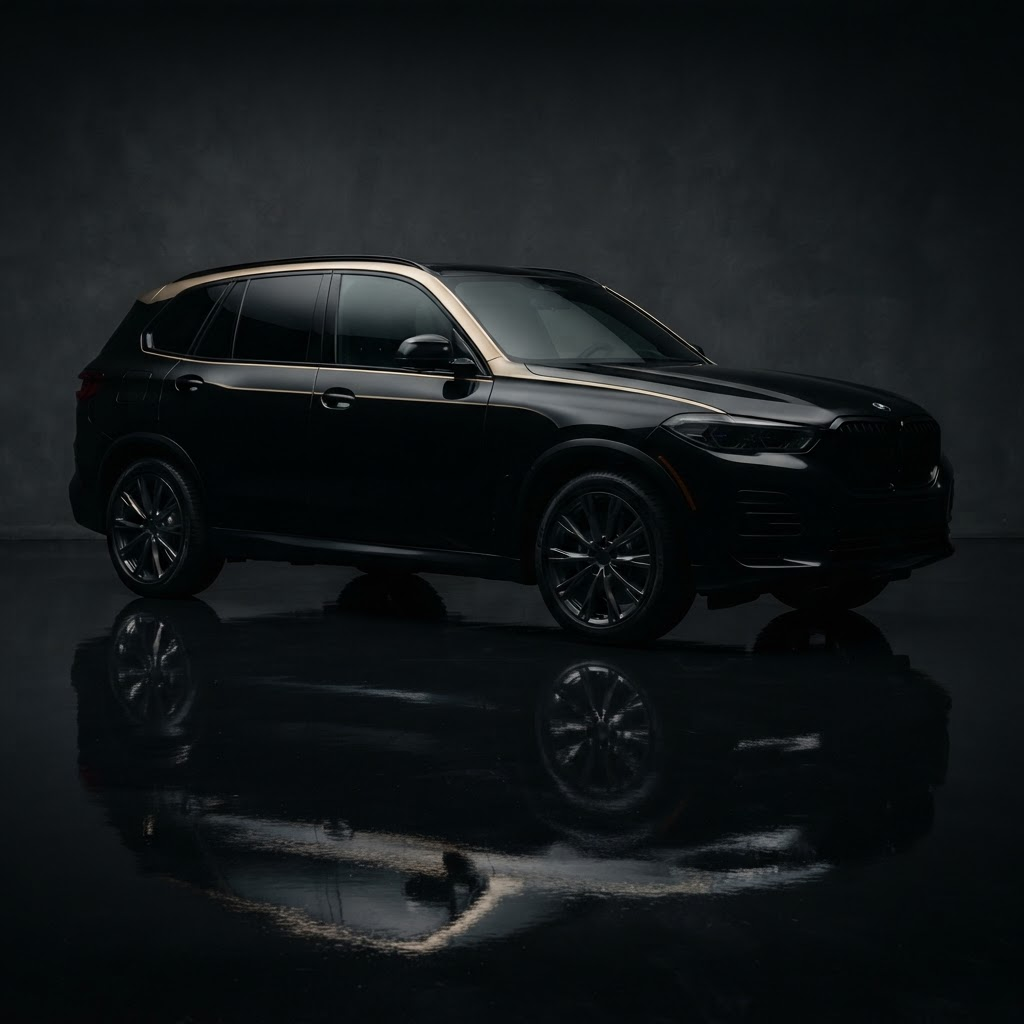 Executive SUV — black executive vehicle